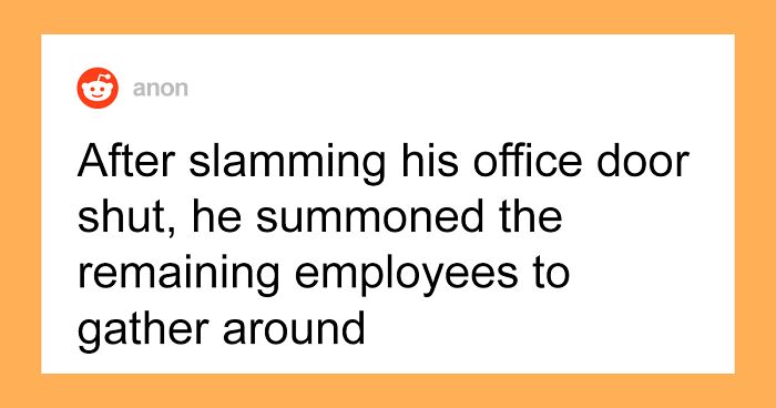 Boss Has An Explosive Reaction To Employee’s Quitting, His Rage Inspires Another Employee To Leave As Well