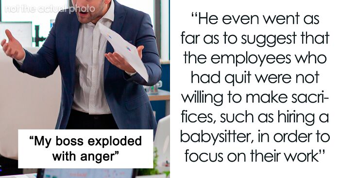 Angry Boss Goes On An Explosive Rant To All Employees After One Of Them Quits, Makes Things Even Worse