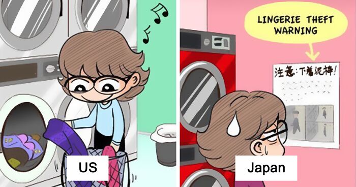 To Navigate Through Culture Shock While Studying In Japan, This Artist Created Comics On Culture Differences She Experienced (49 New Pics)