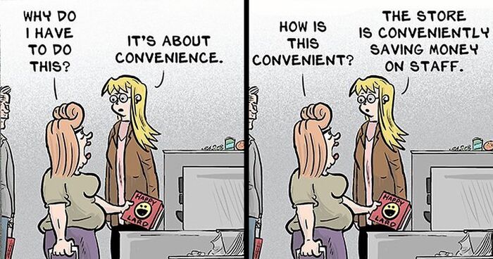 Artist Creates Humorous Comics That Retail Workers And Regular People Will Probably Relate To (80 New Pics)