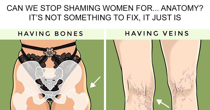 Artist Touches On Important Topics Surrounding Femininity, Body Image And More In Her 21 Relatable Illustrations (New Pics)