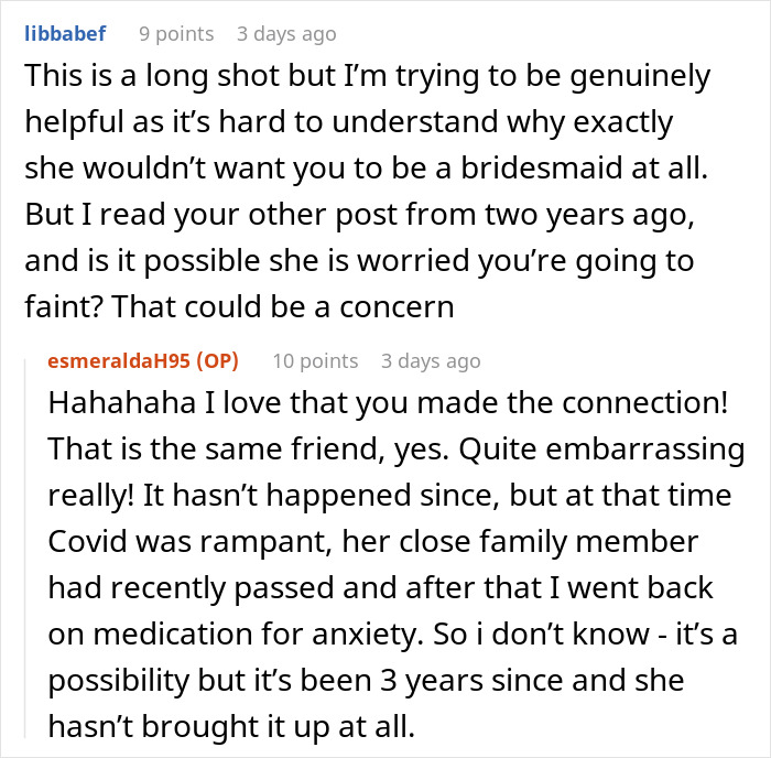 Bride Doesn't Want Her Maid Of Honor To Be Pregnant, Asks Her Best Friend Of 20 Years To Step Down, Even Though She's Not Pregnant Yet