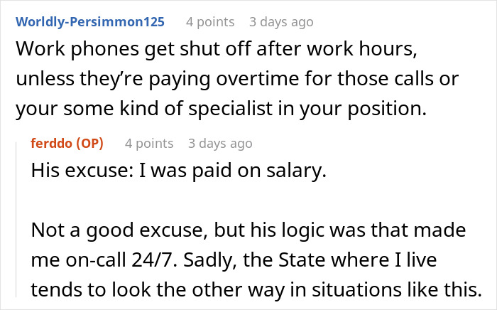 Boss Confiscates Employee’s Company Cell Phone Because He Doesn’t ‘Deserve’ It, Gets Angry When His Employee Ignores His Calls