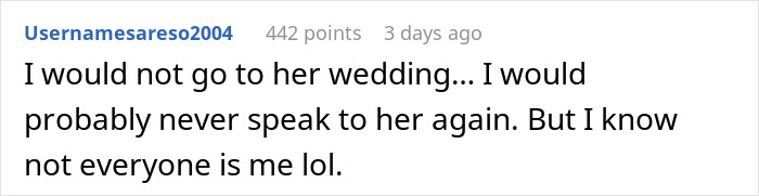 Bride Doesn't Want Her Maid Of Honor To Be Pregnant, Asks Her Best Friend Of 20 Years To Step Down, Even Though She's Not Pregnant Yet