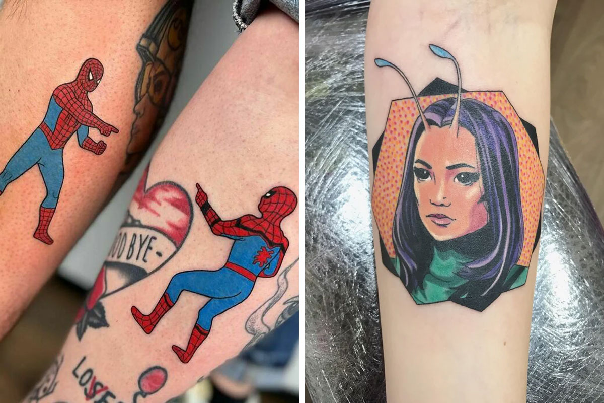 Marvel's Characters by Michele Turco: TattooNOW