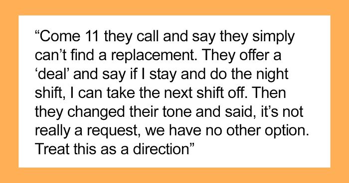 Employee Puts An End To Neglect From The Management Side By Pulling 3 Shifts In A Row And Making Them Pay As Per Overtime Rate