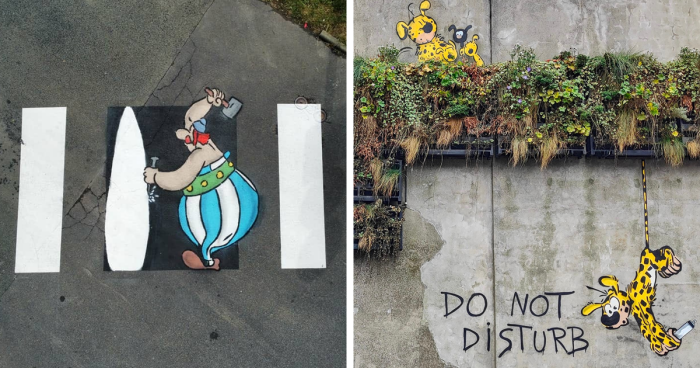 This Artist Injects Playfulness Into The Streets Of Paris With His Humorous Street Art Pieces (60 New Pics)