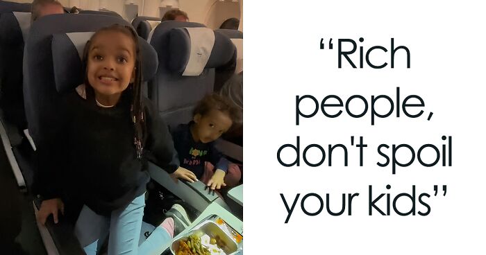 Dad Leaves Kids In Economy While He And His Wife Fly First Class Not To Spoil Them, And People Have Thoughts