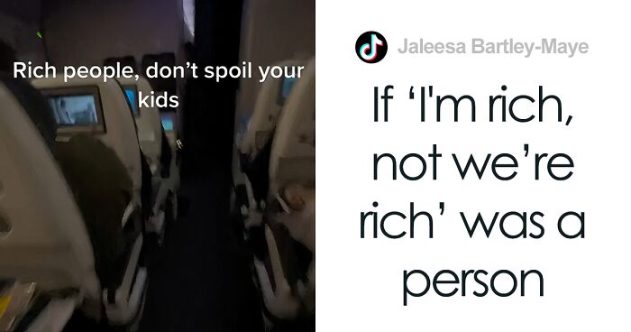 Millionaire Dad Tells People Not To Spoil Their Kids, Shows Himself Flying First Class While His Kids Are Left In Coach