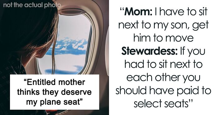 “You Have To Swap With Me”: Entitled Mom Thinks She Deserves Someone Else’s Plane Seat, They Teach Her A Lesson