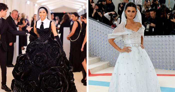 This Year’s Met Gala Theme Was Dedicated To Karl Lagerfeld, And Here Are 30 Of The Coolest And Most Extravagant Outfits Celebrities Wore To Honor Him