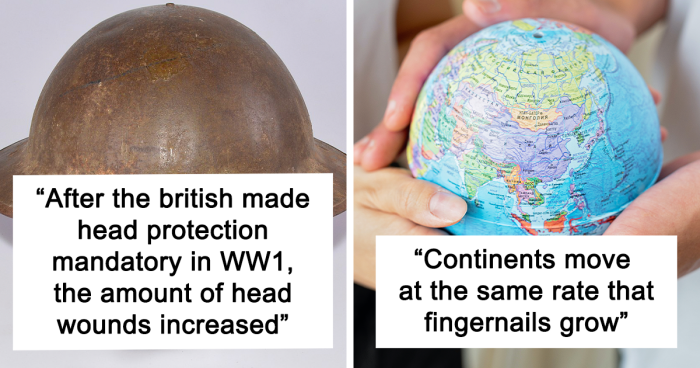 101 Bizarre Facts And Stats That Sound Fake But Are Genuine, As Shared By These Internet Users