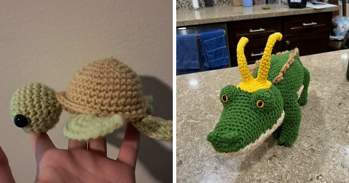 Cthulhu Crochet and Cousins: Glow in the Dark Yarn