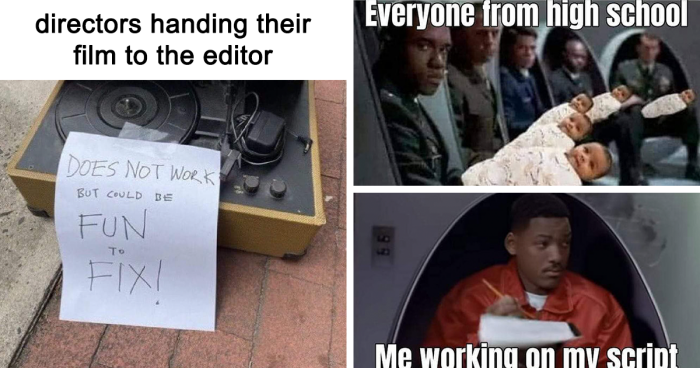 This Instagram Account Shares Memes Capturing The Dynamics Behind The Scenes Of The Film Industry And People Love It (44 Memes)