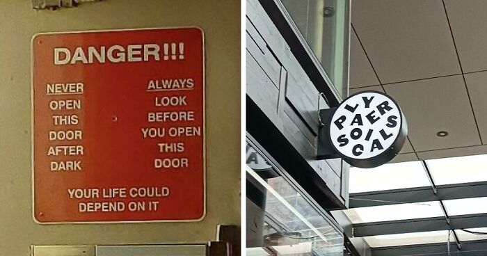 This Online Community Pokes Fun At Signs That Are Complete Nonsense, And Here Are 90 Of The Worst (New Pics)