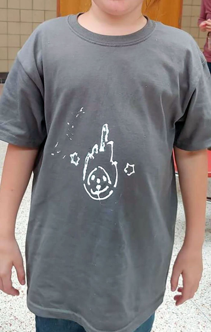 My Friend's Daughter Went To Summer Camp And Received This "Meteor" Shirt