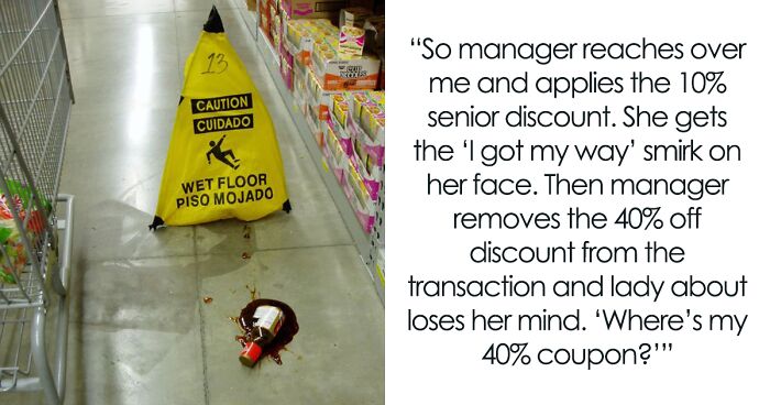 Manager Maliciously Complies After ‘Karen’ Who Makes A Fuss At The Department Store And Demands They Give Her Two Discounts