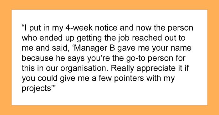 Manager Would Rather Outsource An Inexperienced Worker Than Promote “Go-To Person,” So The Latter Resigns