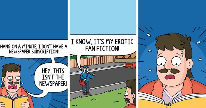 I Create Funny Comics About Random Happenings In Life With Unexpected Twists (40 Pics)