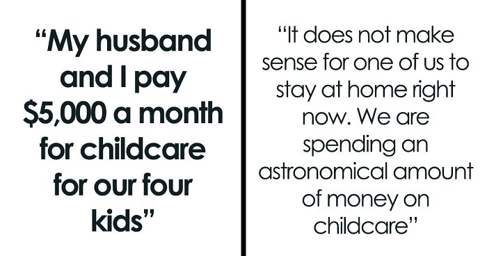 People Keep Pestering This Working Mom Of 4 Over Her Childcare Costs, So She Shuts Them Down With One Viral Video