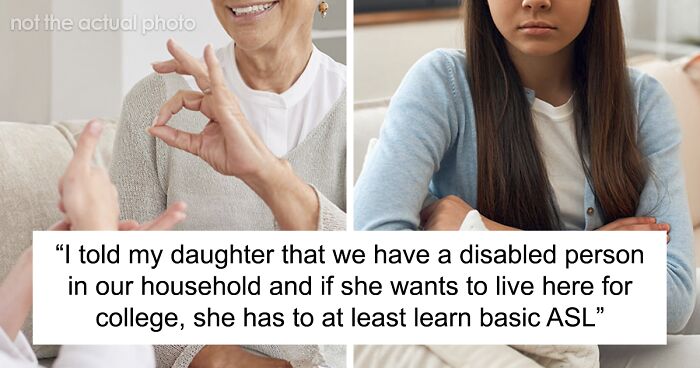 Mom Is Lost And Confused After Her Daughter Refuses To Learn Sign Language And Her Husband Threatens Divorce