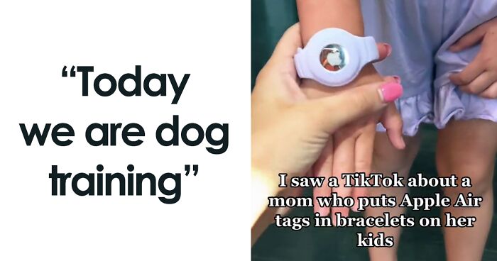 Mom Says She Tracks Her Kids Using Apple AirTags, Some People Say She's Treating Them Like Dogs