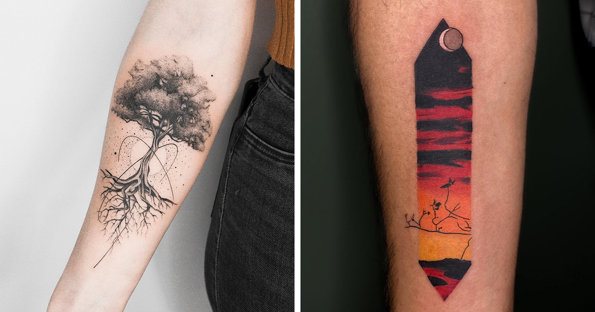 89 Nature Tattoos To Celebrate The Wonders Of Mother Earth