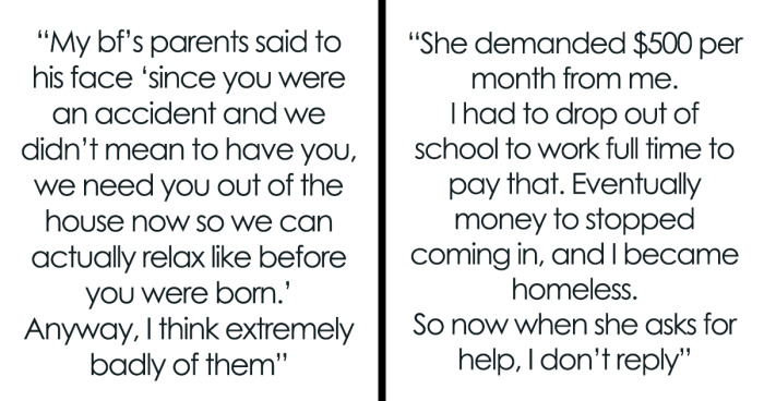 “Haven’t Spoken To My ‘Parents’ In Over 10 Years”: 81 People Reveal Their Thoughts On Parents Kicking Their Kids Out At 18