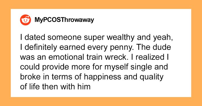 People Who Married Or Dated For Money Reveal What It Was Actually Like (32 Stories)