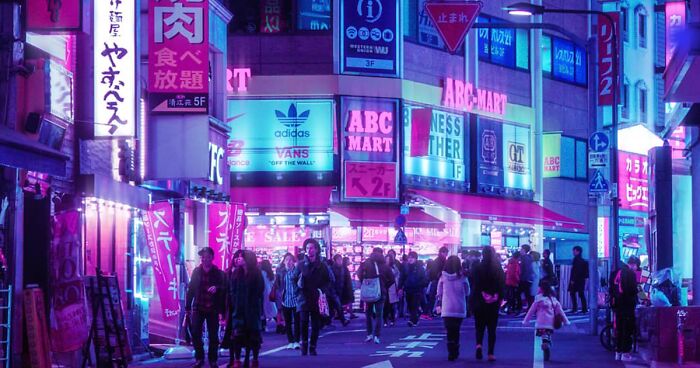 I Explored The Night Alleys Of Tokyo Under Neon Lights, And Here Are 30 ...