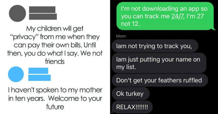 79 Times Kids Had Had Enough Of Helicopter Parenting And Shared Screenshots Online