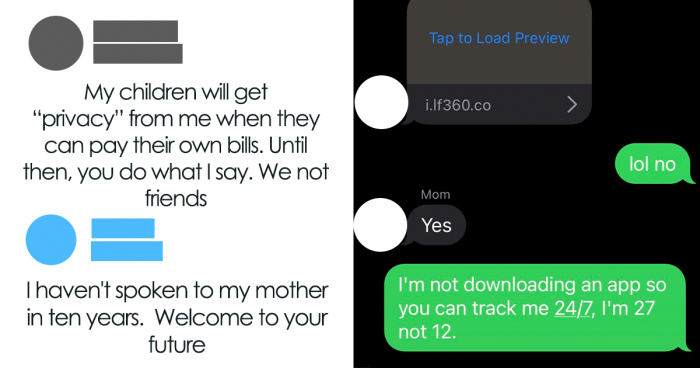 79 Screenshots From Kids Sick And Tired Of Their Helicopter Parents