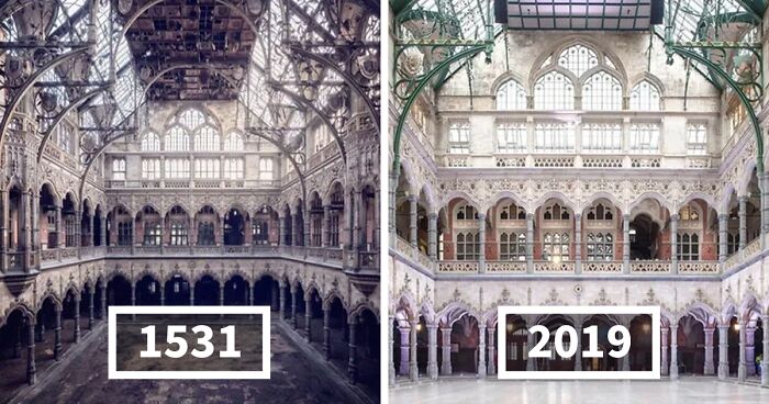 130 Beautiful Old Buildings Restored To Their Former Glory