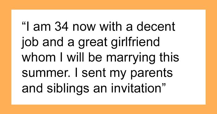 Parents Want Son To Get Over The Fact They Didn't Help Him Financially Since Age 18 While Helping His Siblings, He Asks If He's A Jerk For Trying To 