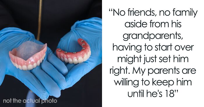 Teenager Traumatizes His Sister By Sharing A Video Of Her Taking Out Her Dentures, Their Mom Reacts By Sending Him To Live With His Grandparents