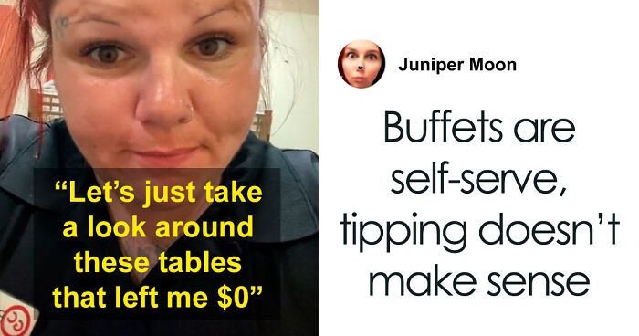 Buffet Server Vents About How She Only Made $69 After 50 Tables, Goes Viral On TikTok