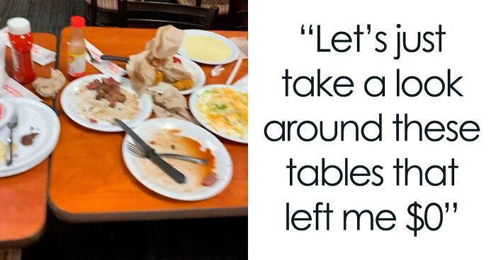 Buffet Worker Is Left With $69 After Serving Over 50 Tables On Shift, Goes Online To Vent And Leaves The Internet Divided