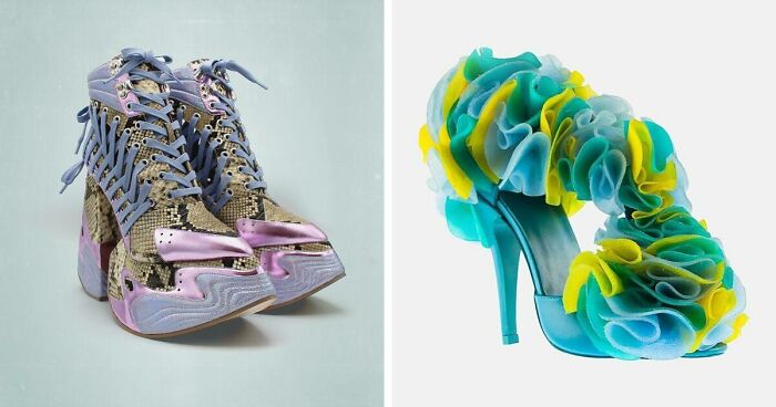 36 Futuristic And Surreal Heels Created By This Designer