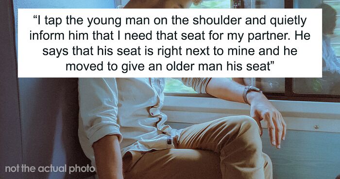 Person Couldn’t Boot A Guy On The Train From The Seat Reserved For Their Disabled Fiancé, Vents Online