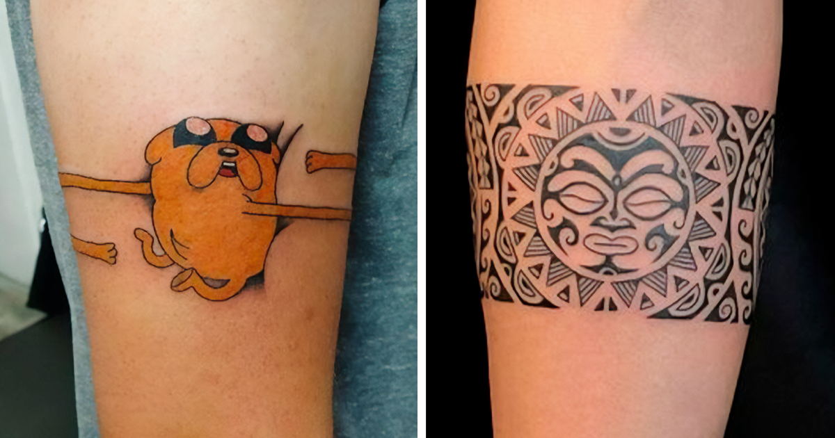 99 Armband Tattoos That Are Pure Art  Bored Panda