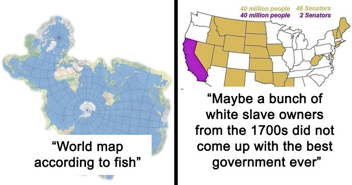 This Page Is Dedicated To Absolutely Terrible Maps, And Here Are 64 Of The Funniest Ones (New Pics)