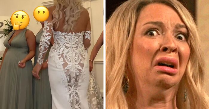 98 Times Wedding Dresses Were So Bad, They Got Shamed On This Online Group That Doesn’t Hold Back