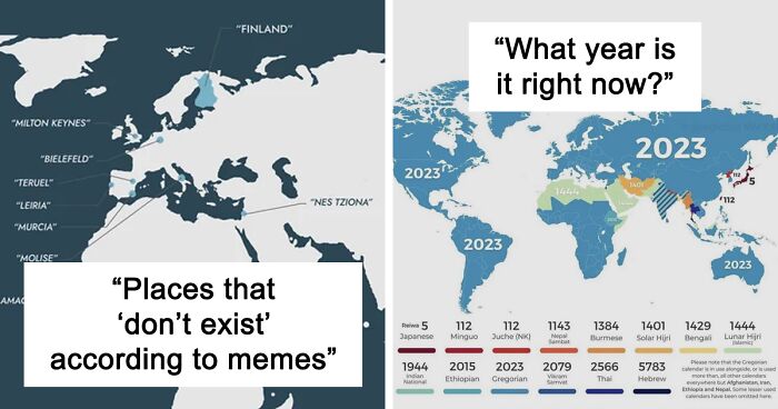 75 Perspective-Shifting Maps That Reveal Just How Diverse The World Is (New Pics)