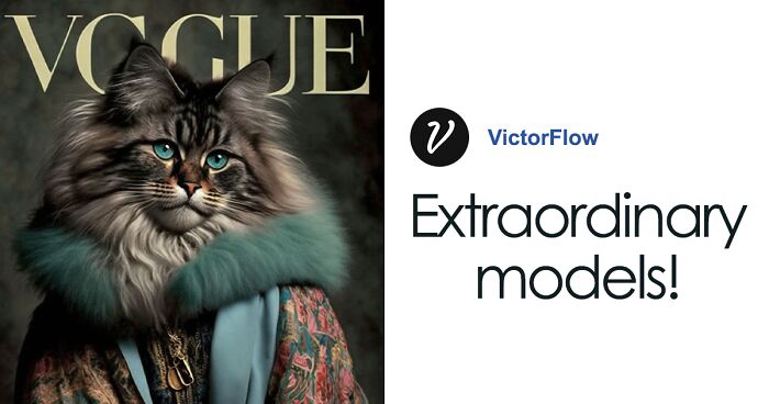 9 Images Created By An Artist Using Artificial Intelligence To Depict Animals On Magazine Covers