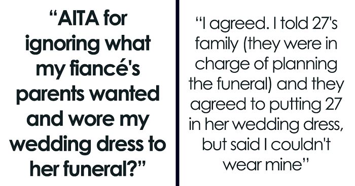 Woman Wears Wedding Dress To Fiancée’s Funeral Despite Her Parents' Anger In Order To Fulfill Last Wish