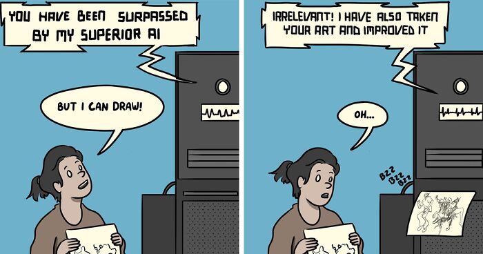 49 Comics Created By This Artist To Make People With A Weird Sense Of Humor Laugh