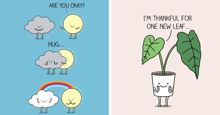 My 50 Wholesome Illustrations Serve As Gentle Reminders To Be Thankful For The Small Things In Life