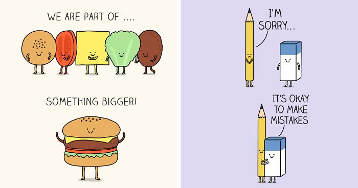 54 Whimsical Illustrations Sharing Positive Messages That I Drew