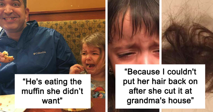 This Facebook Page Documents Hilarious Reasons Why Kids Cry, And Here Are 94 Of The Funniest Stories