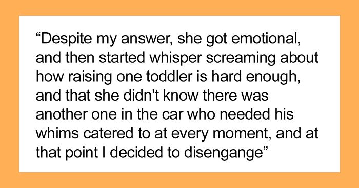 Man Gets Bored When It’s His Turn To Drive So He Wakes Up His Wife Who Then Has To Calm Their Toddler Down, Doesn’t Get Why She’s Mad